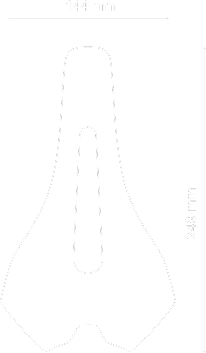 LUPINA MONOCOQUE OPEN CARBON MATTE 105g